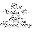 SO: Best Wishes On Your Special Day