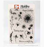 SO: Clear Stamps - Annas Collection - Floral Sketches