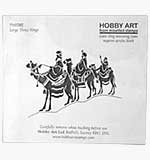 SO: Three Kings (Hobby Art Cling Stamp)