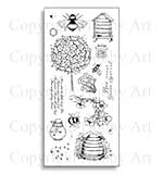 SO: Hobby Art Clear Stamp Set - Busy Bees