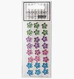 SO: Sparkle Gems - Self Adhesive Medium Blossom Flowers