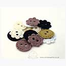 Fancy Felt Buttons - Neutral (Hero Arts Debut 2009)