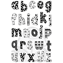 Clear Design - Pattern Alphabet