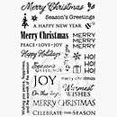 SO: Clear Design - Holiday Sayings