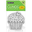 SO: Cling - Large Cupcake