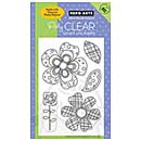 SO: Clear Design - Big Flowers Pattern (6x4) [D]