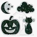 SO: Cling Stamps - Halloween Moon