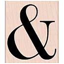SO: Wood Stamp - Ampersand