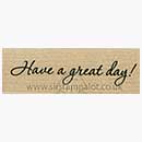 SO: Have a Great Day!