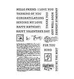 Hero Arts Clear Stamps - Sending Love Mail