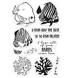 Hero Arts Color Layering Clear Stamps - Royal Angelfish (4x6)