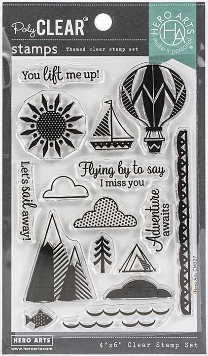 Hero Arts Clear Stamps 4X6 - You Lift Me Up