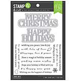 Hero Arts Stamp & Cut - Christmas Holidays