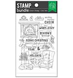 Hero Arts Clear Stamp & Die Combo - Cozy Study