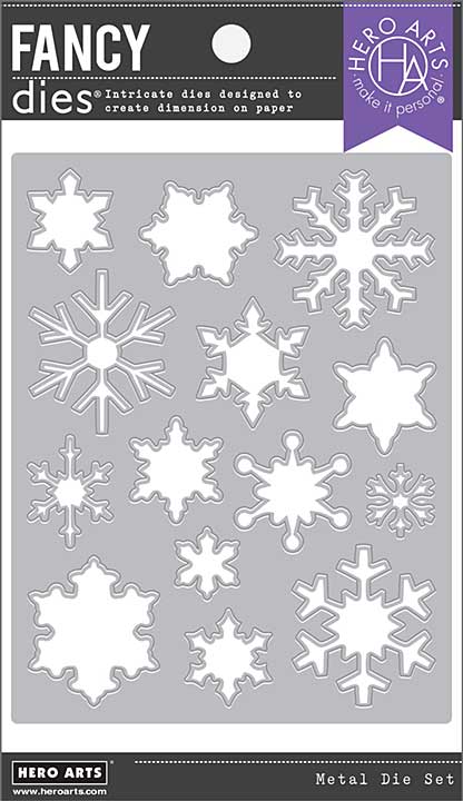 Hero Arts Fancy Dies - Snowflake Patterned