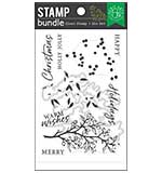 Hero Arts Clear Stamp & Die Combo - Color Layering Holly Branch