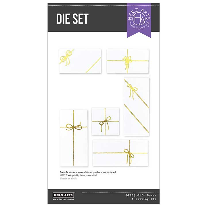 Hero Arts Best Gift Ever Die Set Gift Boxes