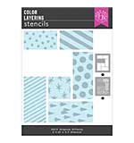 Hero Arts Best Gift Ever Color Layering Stencils Gorgeous Giftwrap