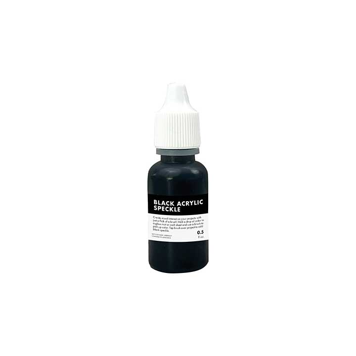 Hero Arts Black Acrylic Speckle Ink 0.5 fl oz
