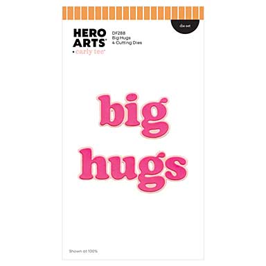 Hero Arts Big Hugs Die Set by Hero Arts Carly Tee
