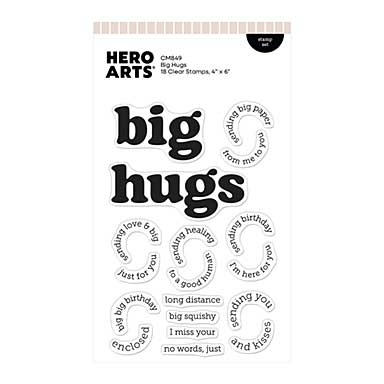 Hero Arts Big Hugs Stamp Set by Hero Arts Carly Tee