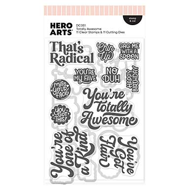 Hero Arts Totally Awesome Stamp Cut