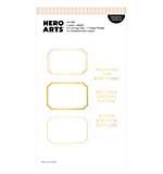 Hero Arts Tranquil Garden Letterpress + Foil and Cut Lovely Labels