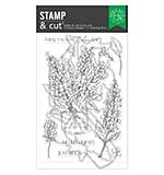 Hero Arts Spring Meadow Stamp and Cut Set No One Lilac You