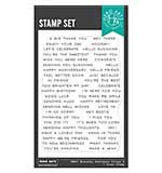 Hero Arts Spring Meadow Clear Stamp Set Everyday Sentiment Strips 2