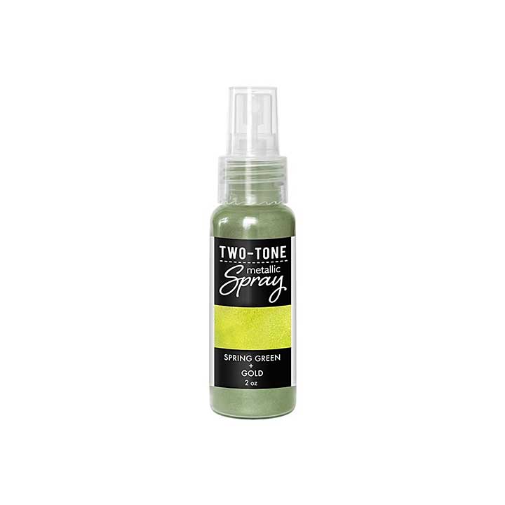 Hero Arts Spring Green + Gold Two-Tone Metallic Spray
