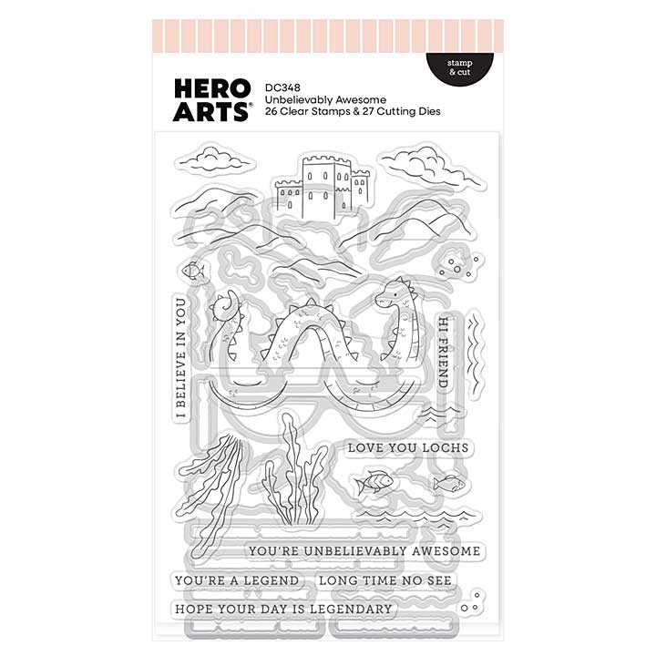 Hero Arts Dont Stop Believing Stamp and Cut Unbelievably Awesome