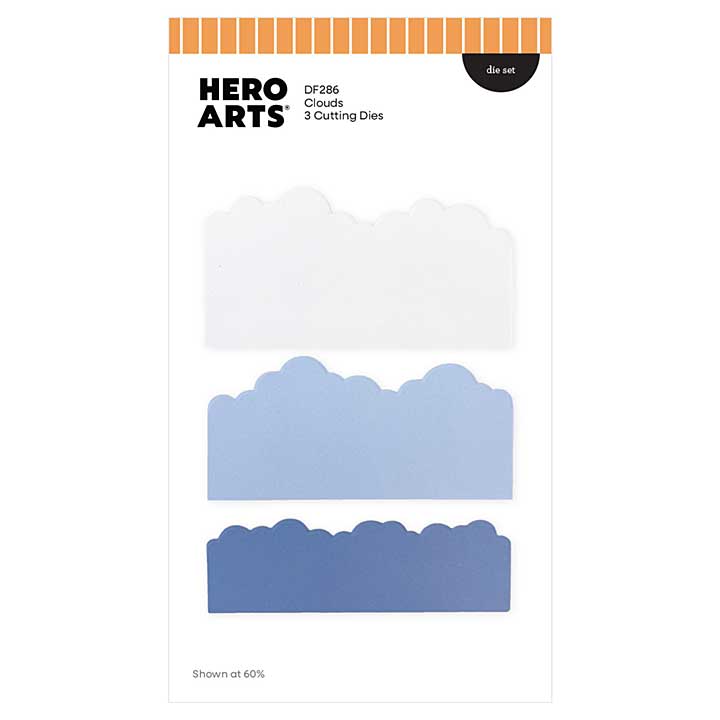 Hero Arts Dont Stop Believing Die Set Clouds