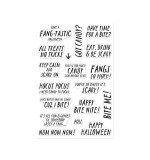 Hero Arts Bite Nite Clear Stamp Set