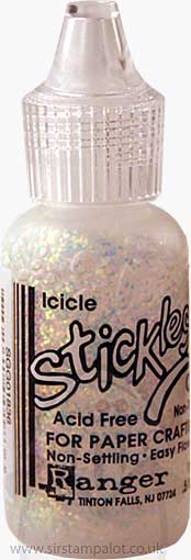 SO: Stickles Glitter Glue - Icicle (0.5oz bottle)