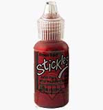 Stickles Glitter Glue - Christmas Red (0.5oz bottle)