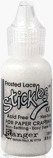 SO: Stickles Glitter Glue - Frosted Lace (0.5oz bottle)