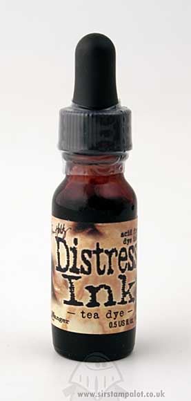 Distress Inkpad Reinker Bottle - Tea Dye