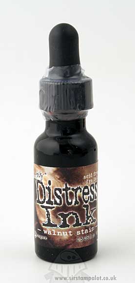 SO: Distress Inkpad Reinker Bottle - Walnut Stain