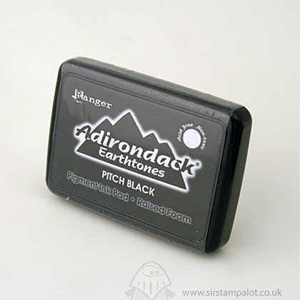SO: Adirondack Pigment Ink Pad - Earthtones - Pitch Black
