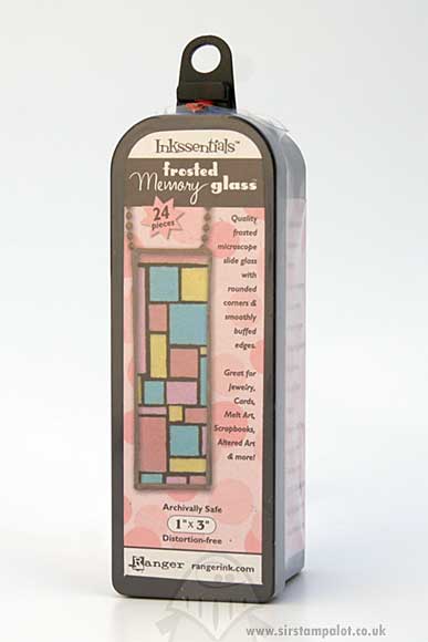 Inkssentials - Frosted Memory Glass 1 x 3 inch