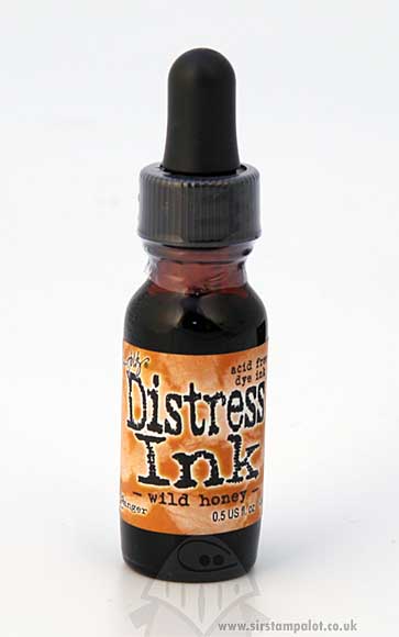 SO: Distress Inkpad Reinker Bottle - Wild Honey