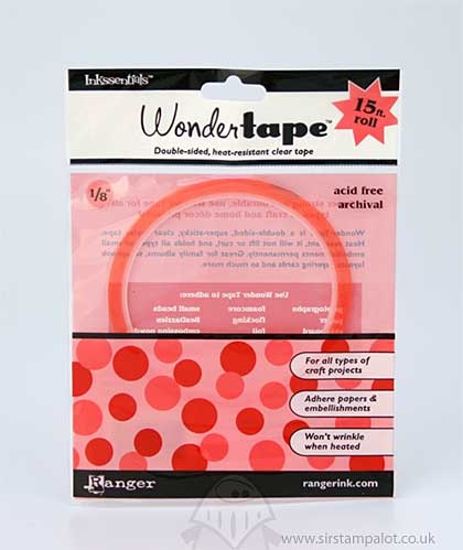 SO: Wondertape - Double-sided Heat Resistant Clear Tape (1/8\")