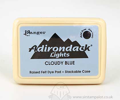 SO: Adironback Dye Ink Pad - Cloudy Blue (Raised Felt)