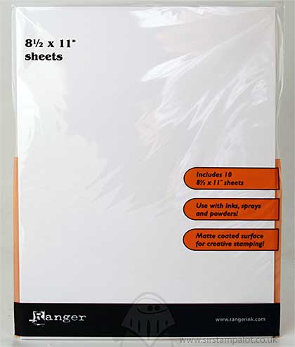 SO: Specialty - Matte Coated Stamping Paper (10 pcs)