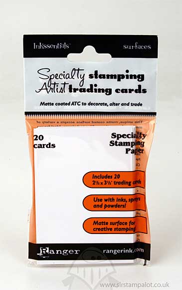 SO: Specialty - Matte Coated Stamping ATCs (20 pcs)