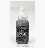 SO: Stickles Distress Glitter Glue - Brushed Pewter