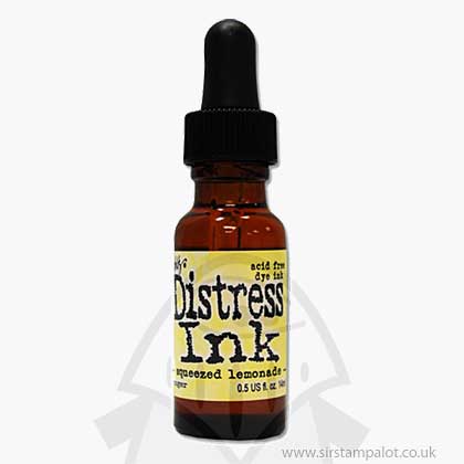 SO: Tim Holtz Distress Inkpad Reinker Bottle - Squeezed Lemonade