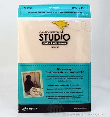 SO: Claudine Hellmuth Sticky-Back Canvas 8.5\" x 11\" - Natural (5
