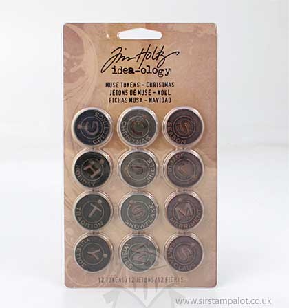 SO: Tim Holtz Idea-ology - Muse Tokens - Christmas
