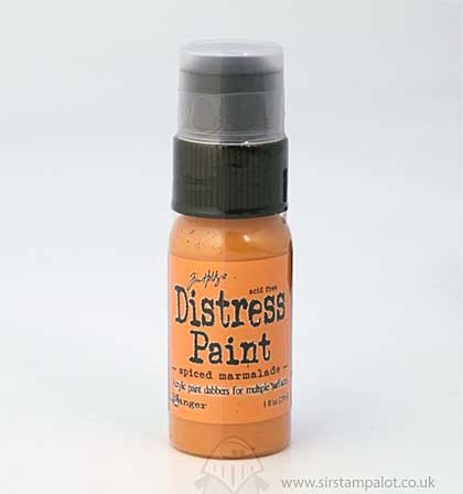 SO: Tim Holtz Distress Paint - Spiced Marmalade